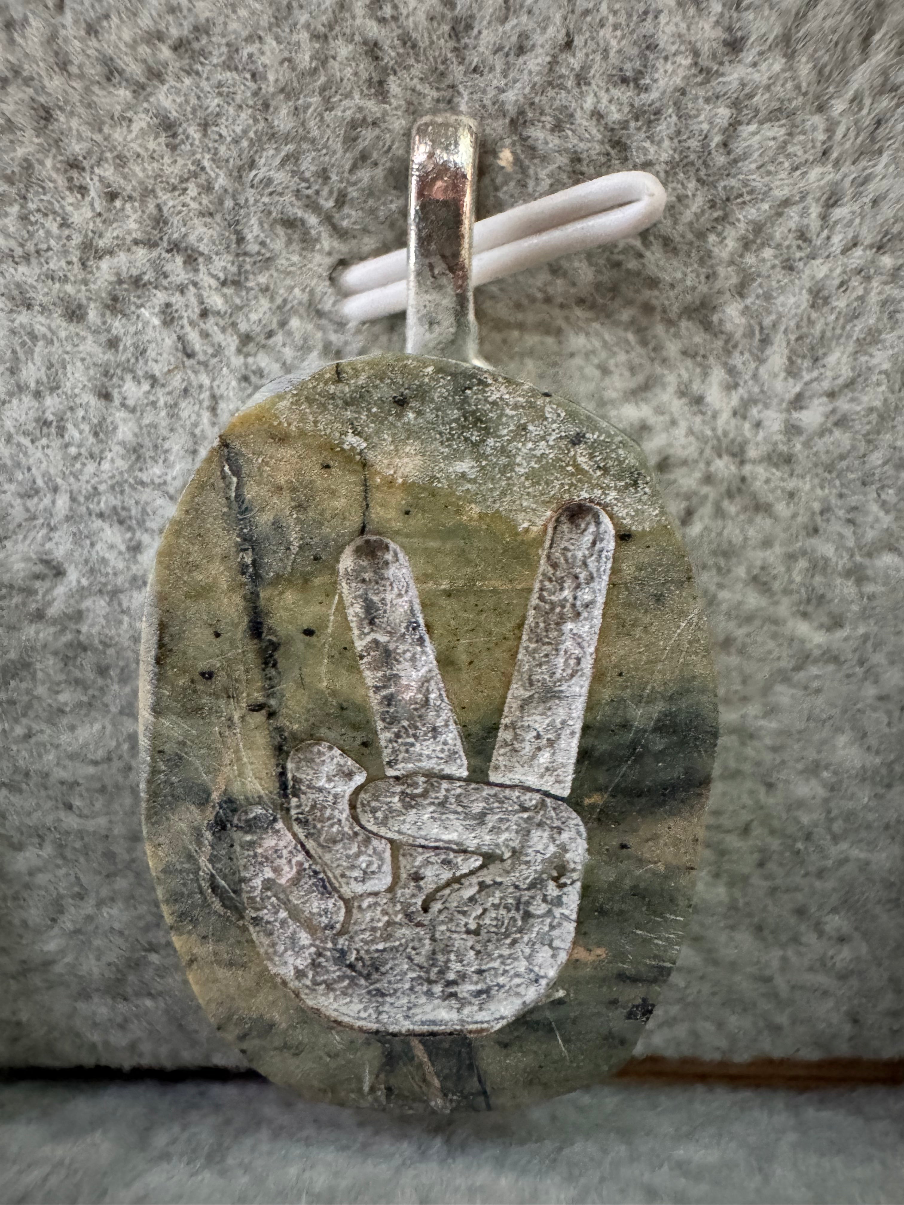 Peace Sign Pendant
